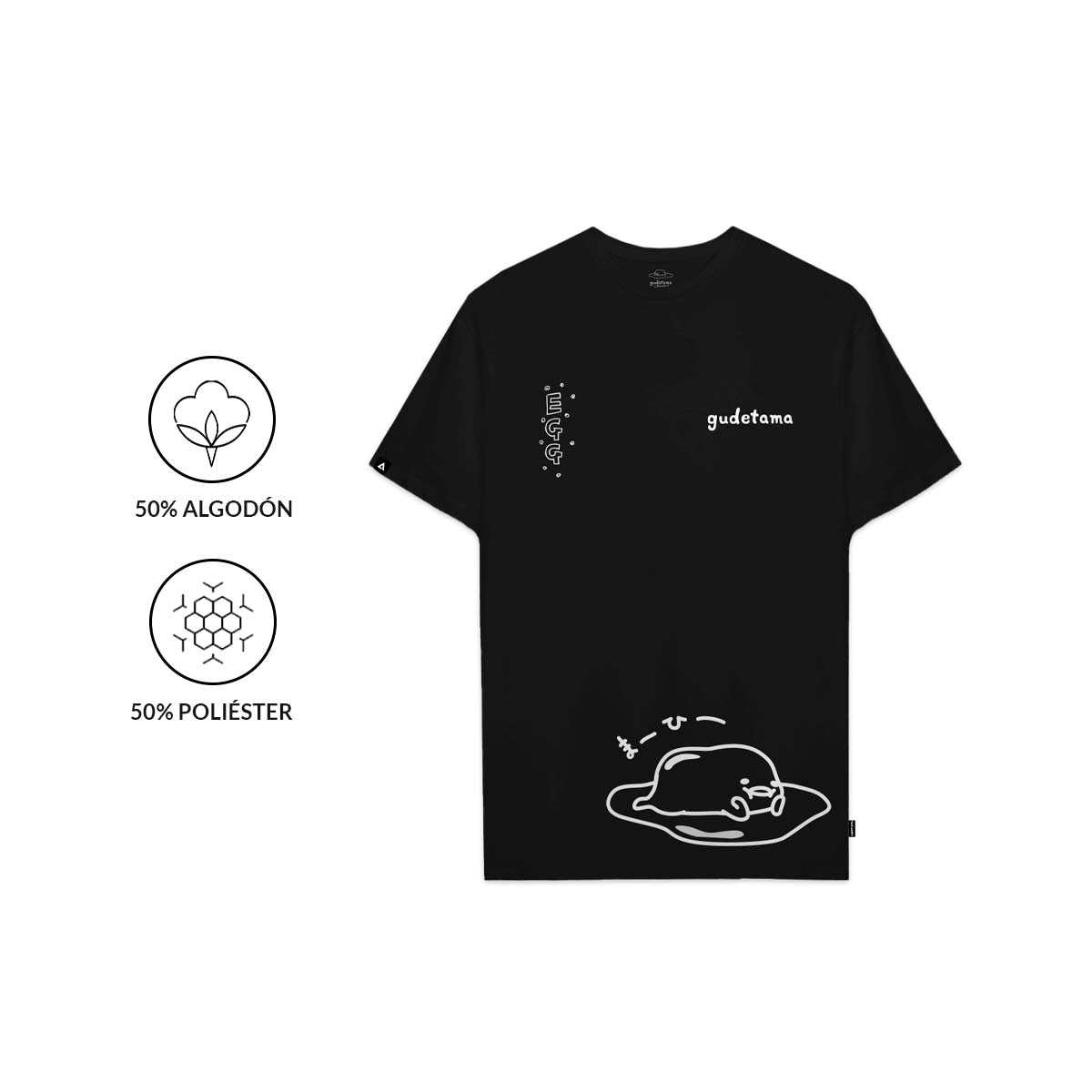 Playera Hombre Mujer Rosa Gudetama Egg - Fan Army