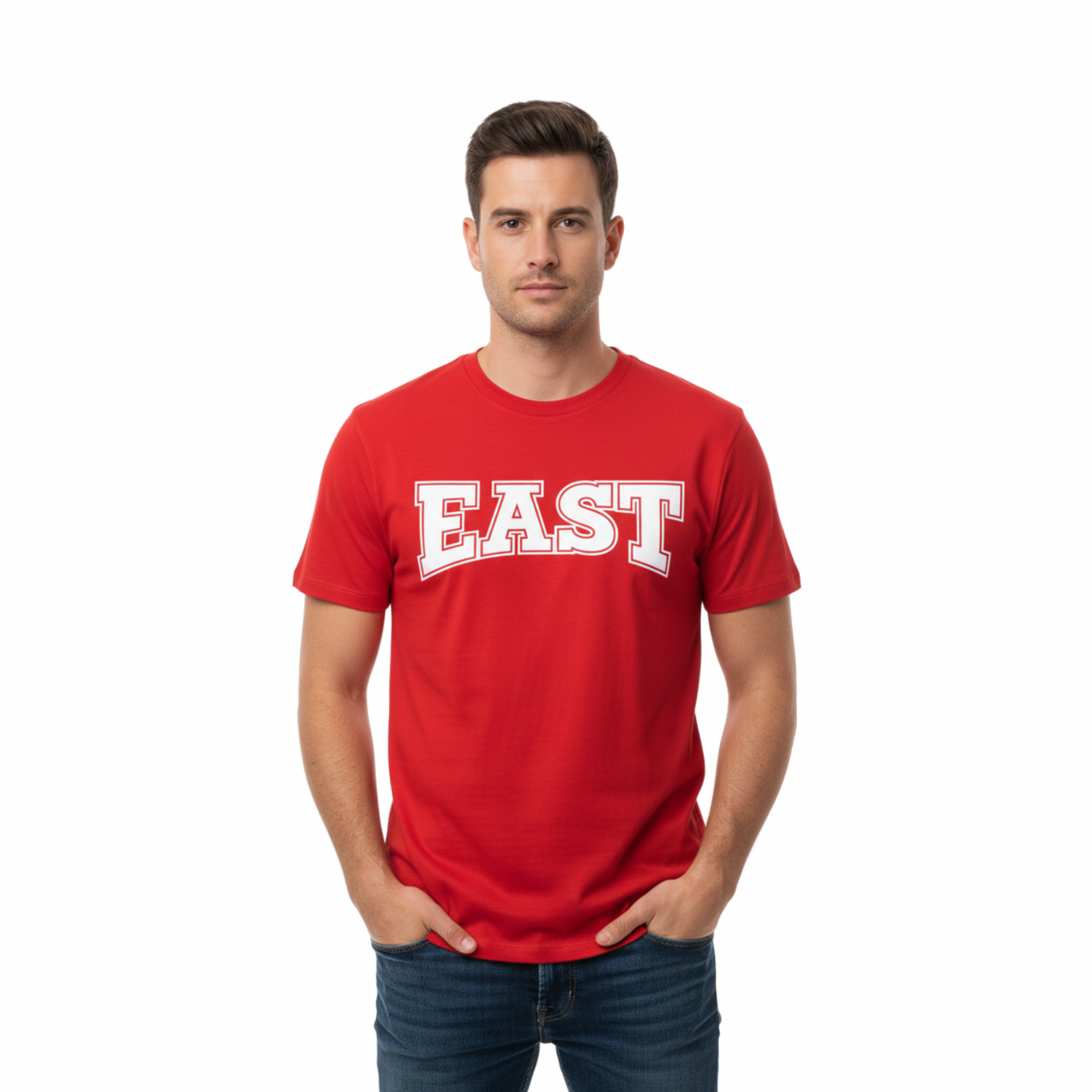 Playera High School Musical Hombre Mujer Rojo Disney Original East