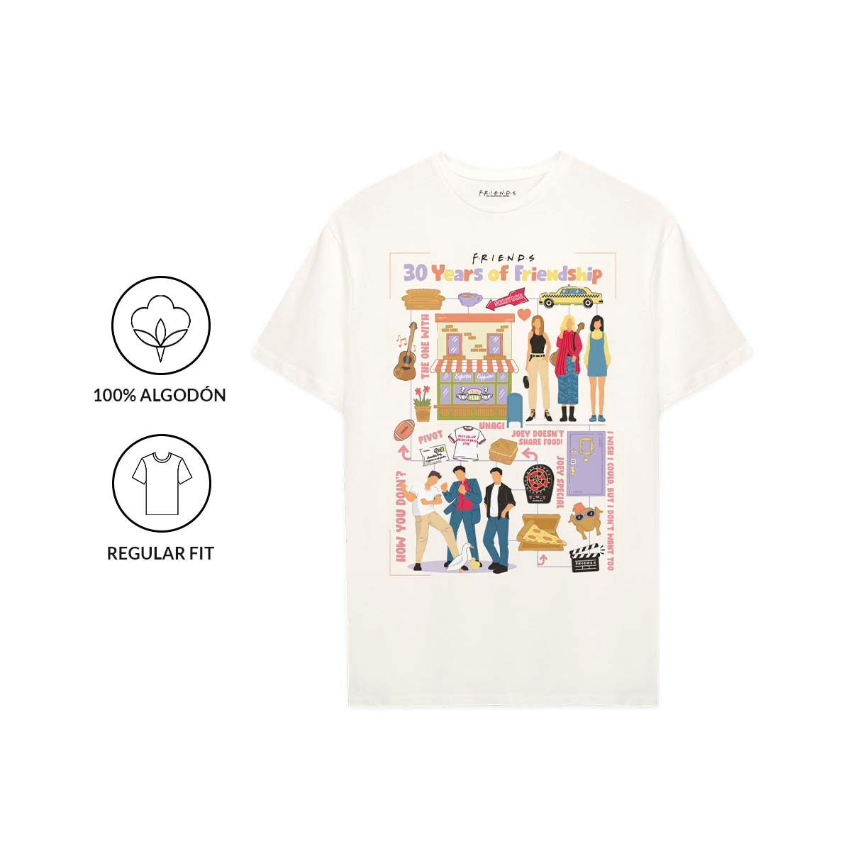 Playera Friends 30 Years - Fan Army