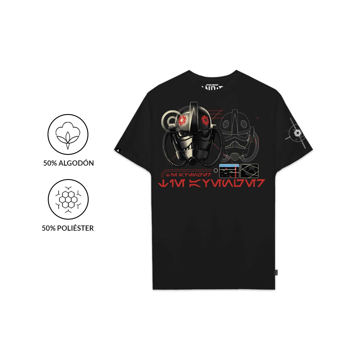 Playera Mascara Unisex de Star Wars Andor Original Algodón - Fan Army