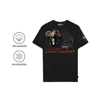 Playera Mascara Unisex de Star Wars Andor Original Algodón