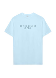 Playera Bob Esponja Hombre Mujer Azul Cielo Be the Change - Fan Army