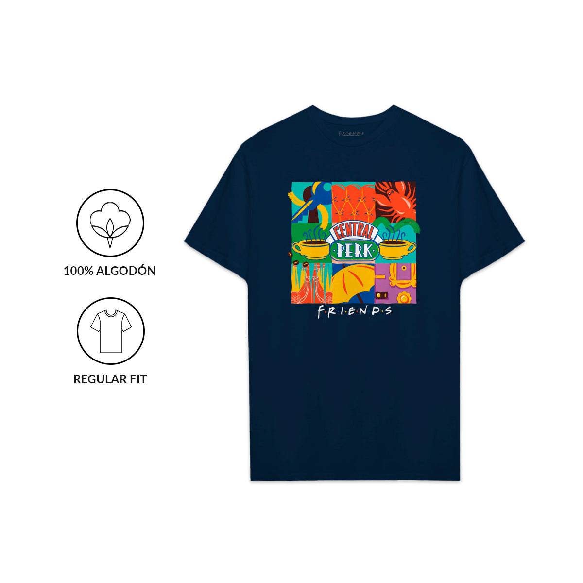 Playera Friends Squares - Fan Army