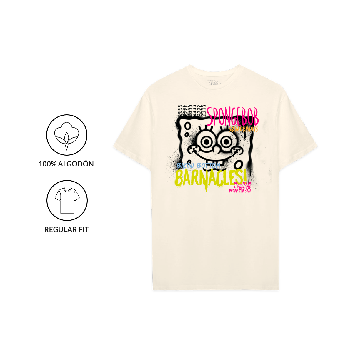 Playera Bob Esponja Hombre Mujer Arena Barnacles - Fan Army