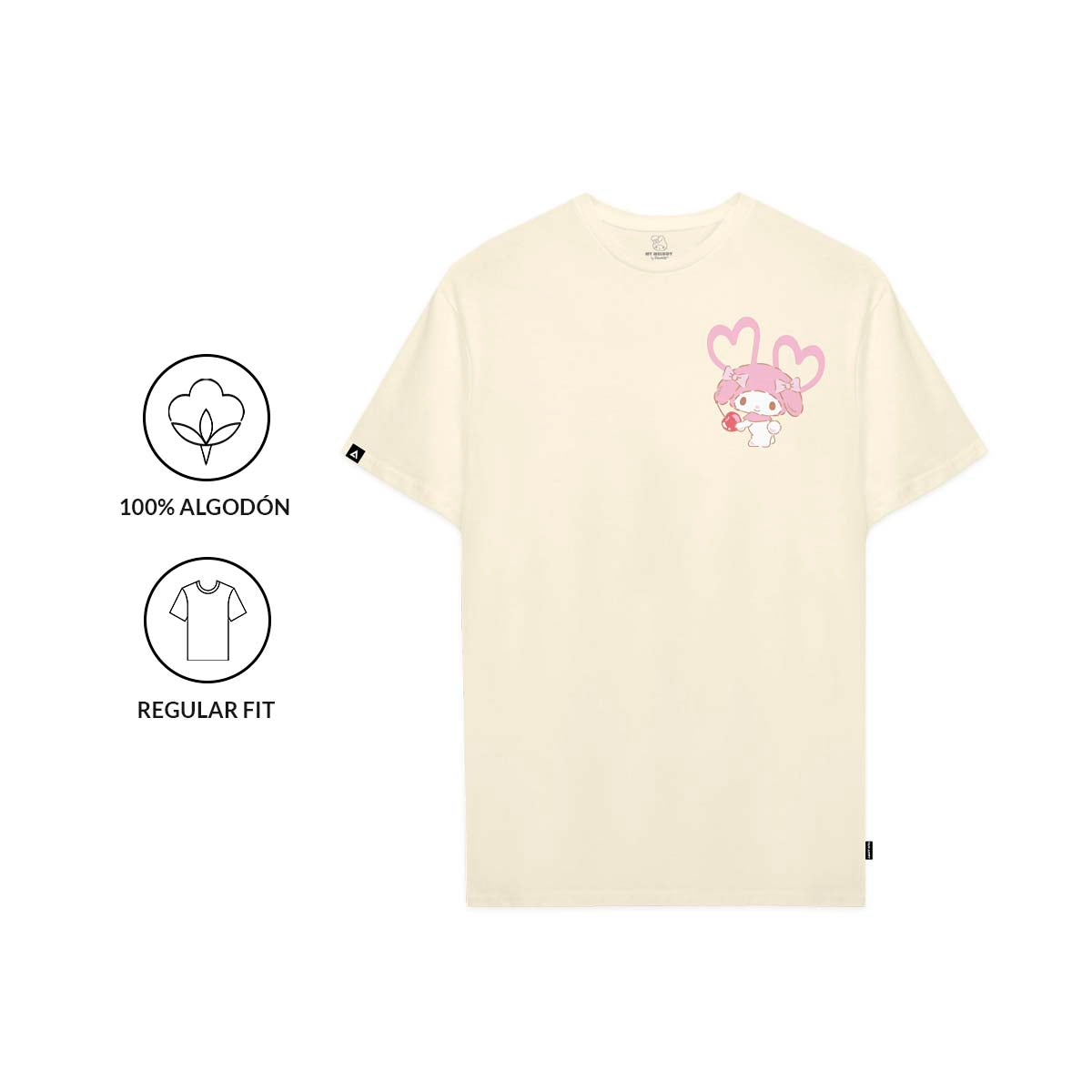 Playera Hombre Mujer Arena My Melody Dessert Club - Fan Army