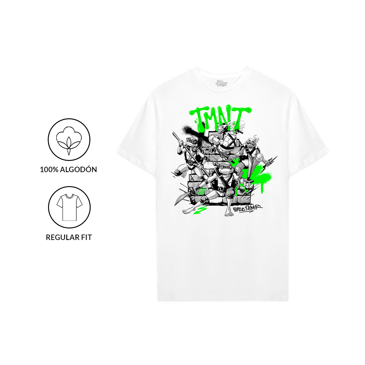 Playera Tales of TMNT Turtle Power - Fan Army
