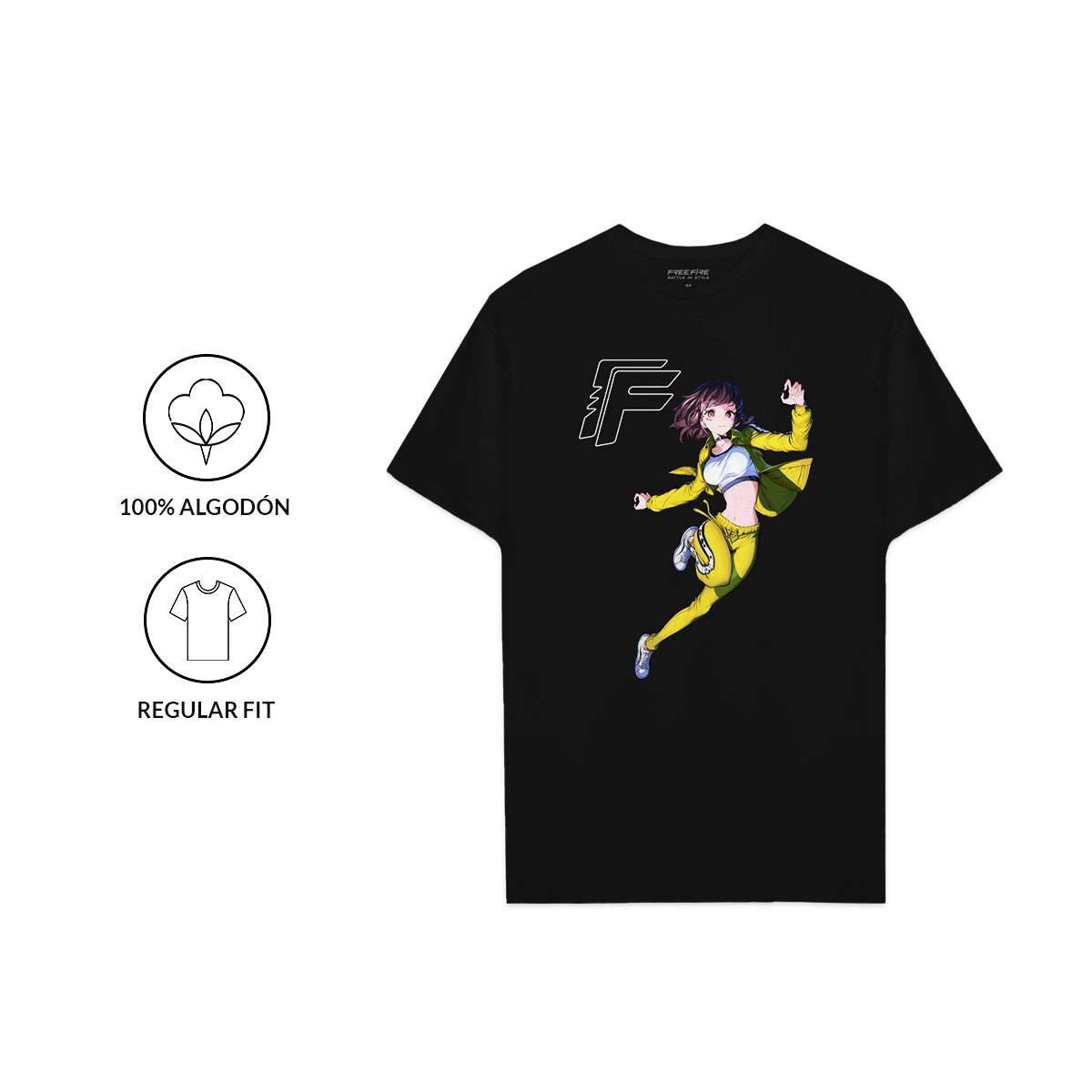 Playera Free Fire Kelly - Fan Army