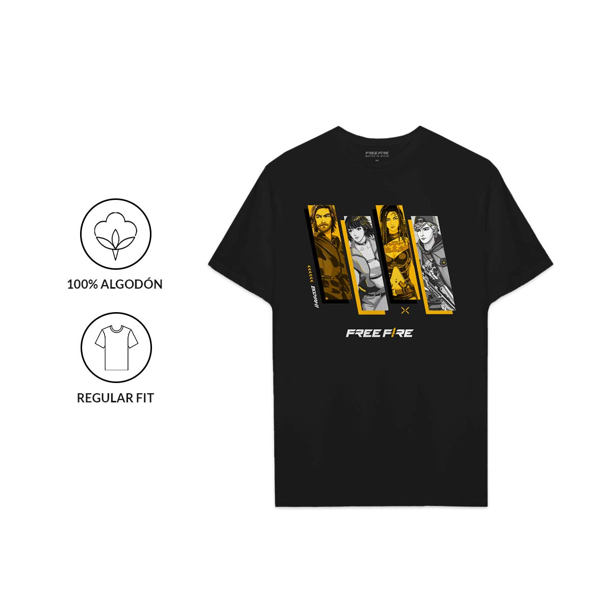 Playera Free Fire All Squad - Fan Army