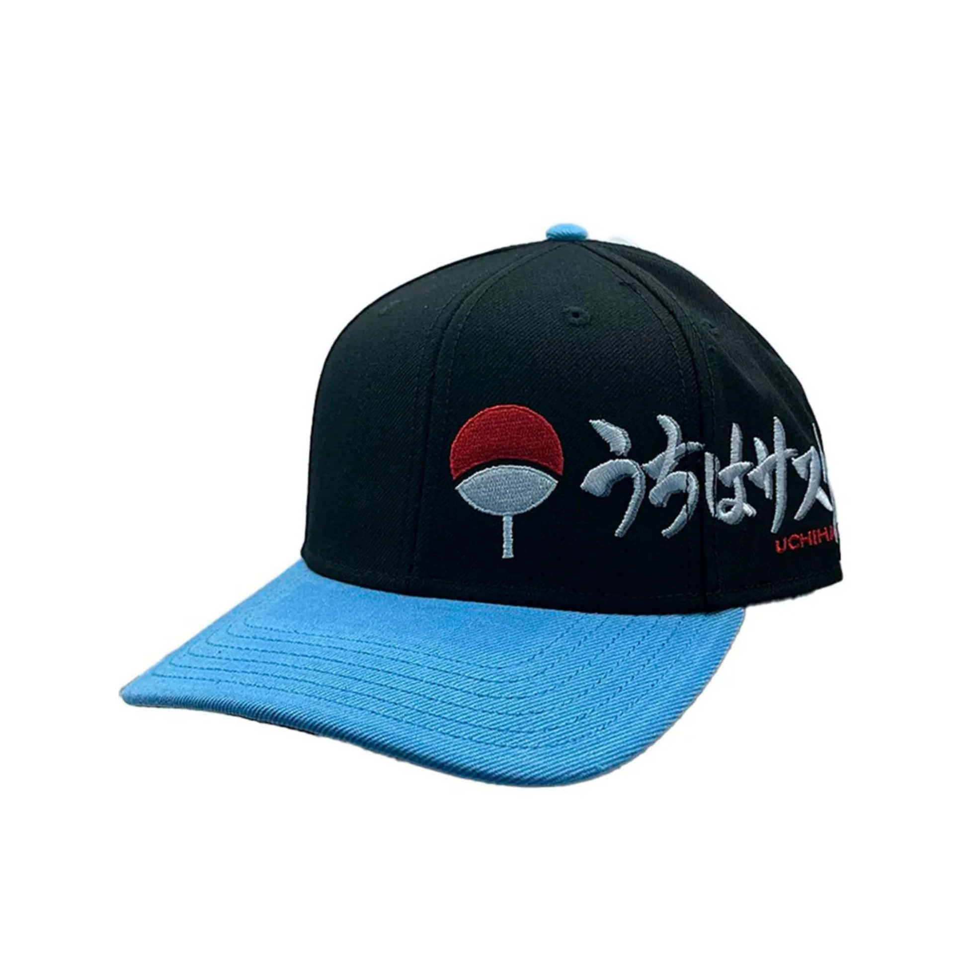 Gorra Curva Naruto Negra Sasuke - Diseño Uchiha para Hombre y Mujer, Estilo Anime - Fan Army