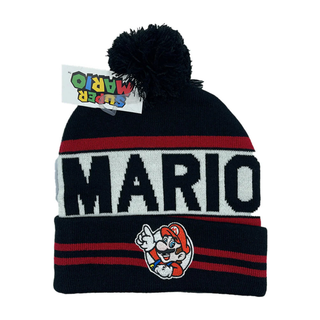 Beanie Super Mario Parche Mario - Fan Army