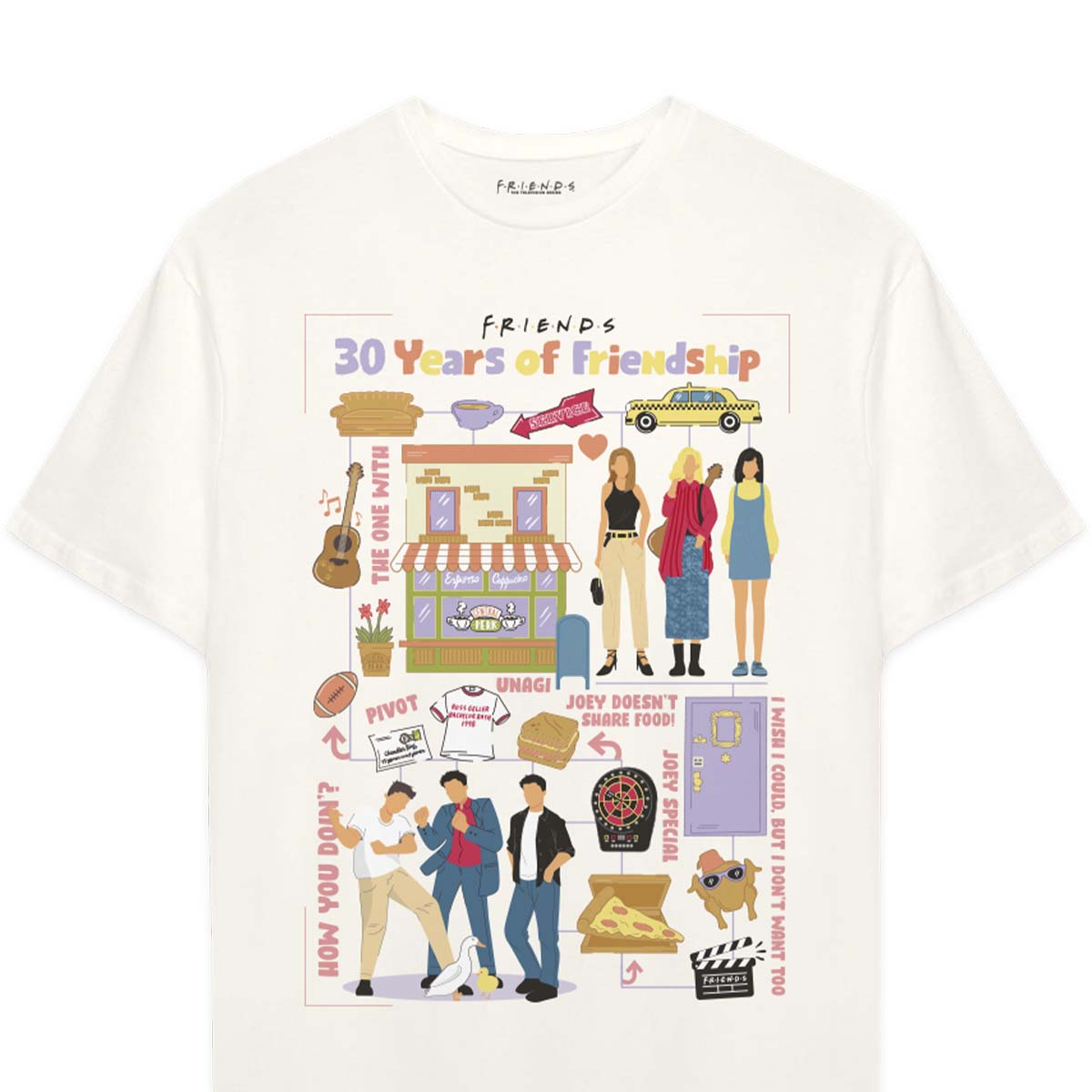 Playera Friends 30 Years - Fan Army