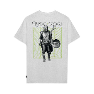 Playera The Mandalorian Unisex Mando & Grogu Disney