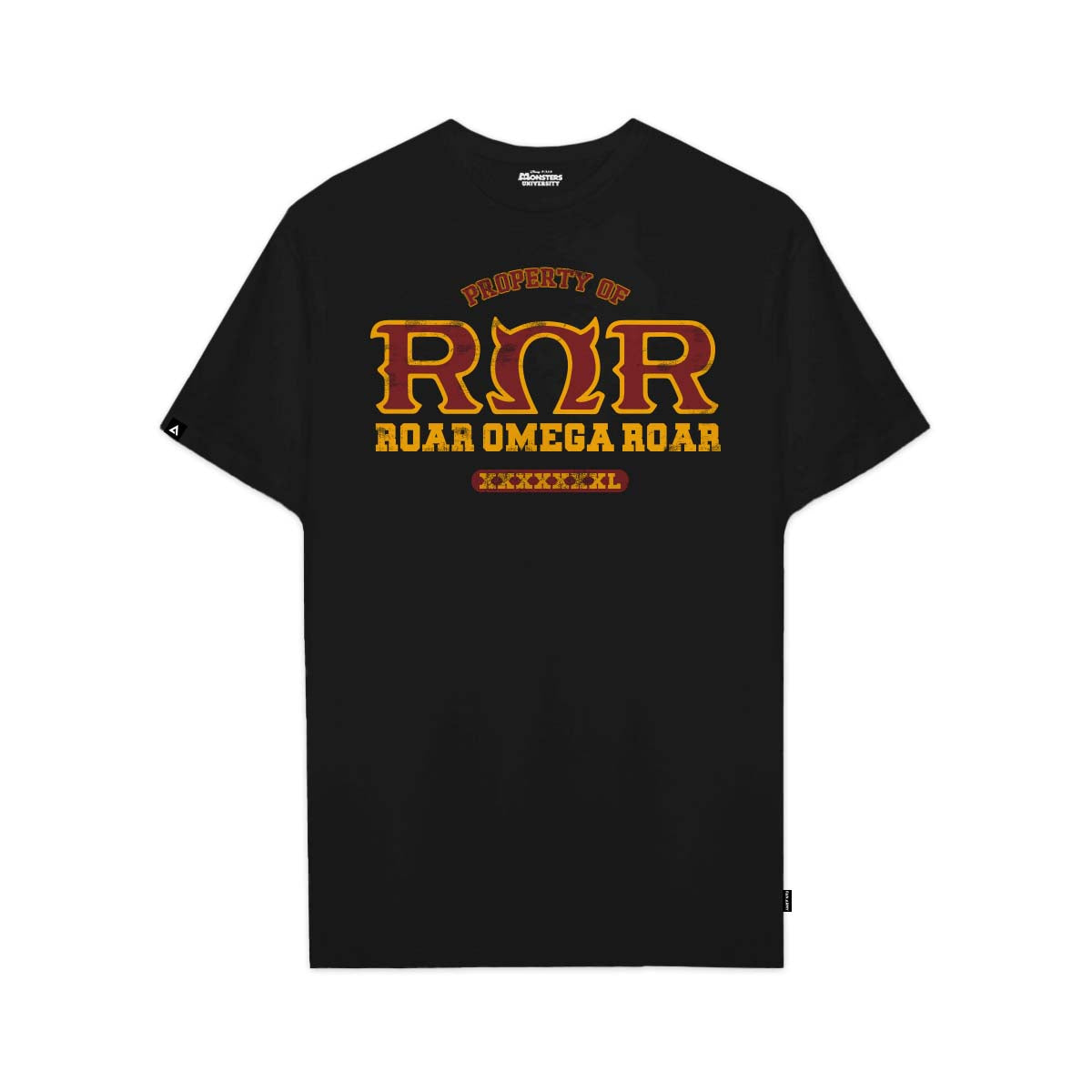 Playera Monsters University Hombre Mujer Negro Disney Pixar Original ROR - Fan Army