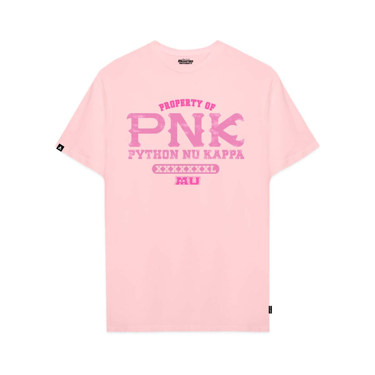 Playera Monsters University Hombre Mujer Rosa Disney Pixar Original PNK - Fan Army