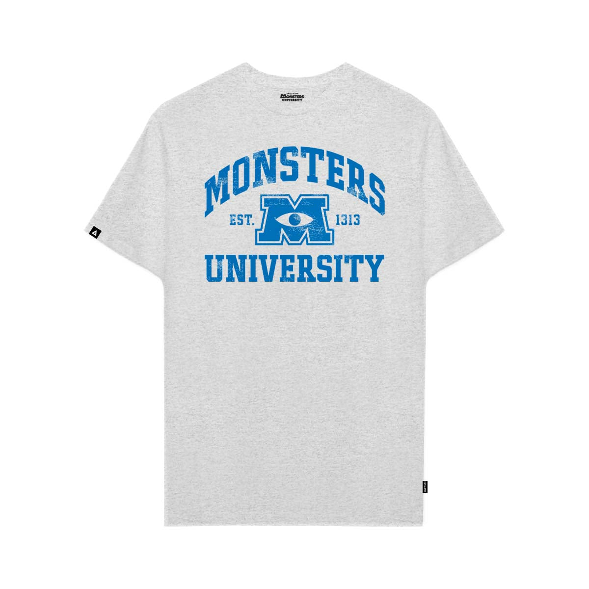 Playera Monsters University Hombre Mujer Gris Disney Pixar Original Est. 1313 - Fan Army