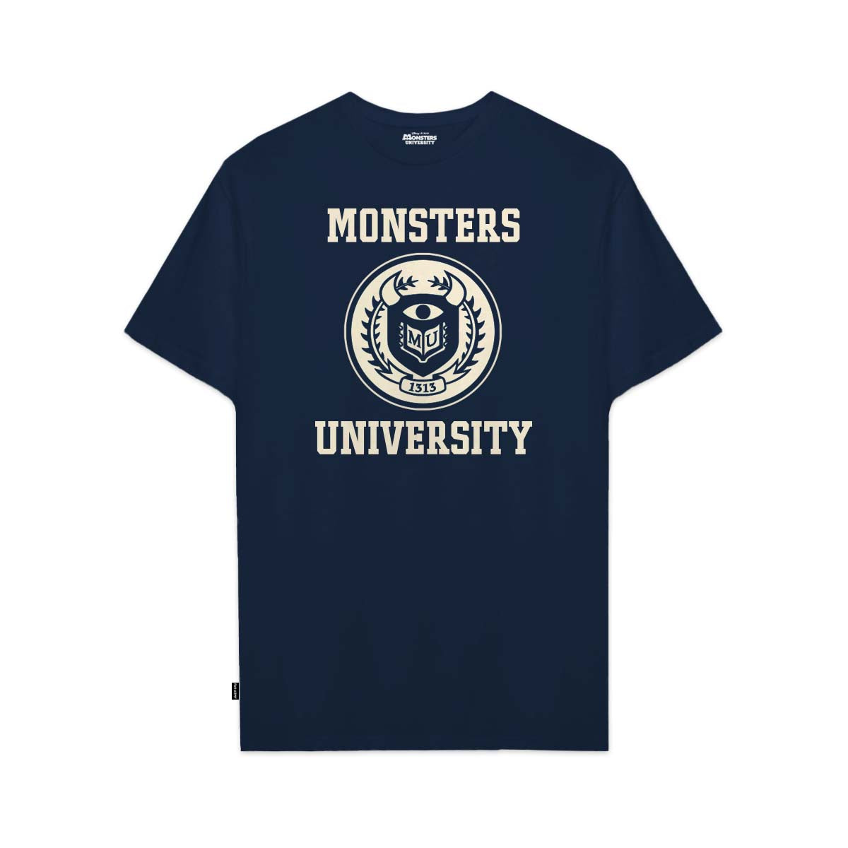 Playera Monsters University Hombre Mujer Azul Marino Disney Pixar Original School of Scaring - Fan Army