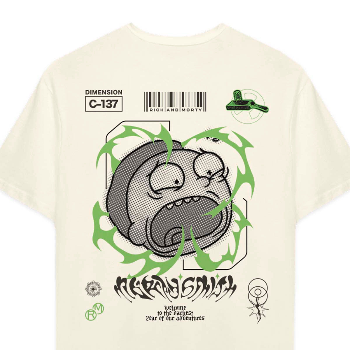 Playera Unisex Rick and Morty - Diseño Original - Fan Army