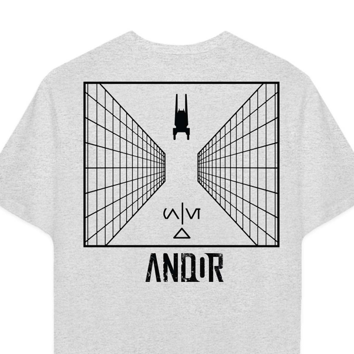 Playera Rebel Unisex de Star Wars Andor Original Algodón - Fan Army