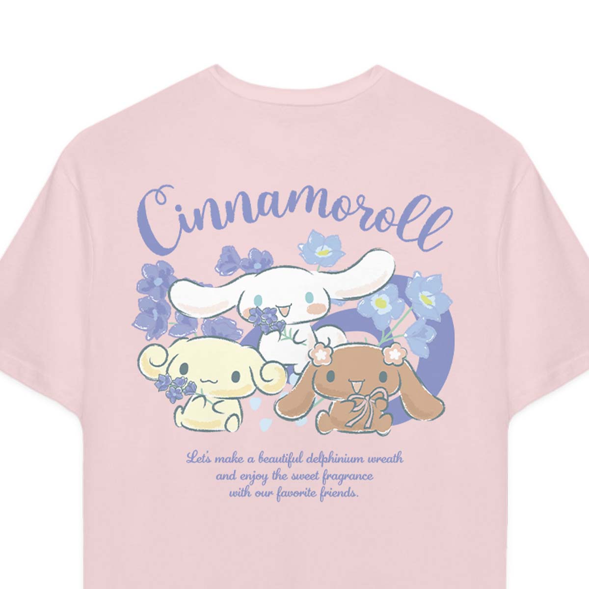 Playera Hombre Mujer Rosa Cinnamoroll Sweet Fragance - Fan Army