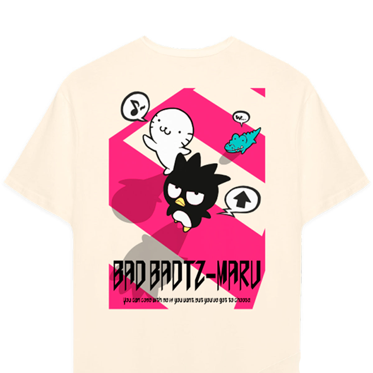 Playera Hombre Mujer Arena Bad Badtz-Maru You can come - Fan Army