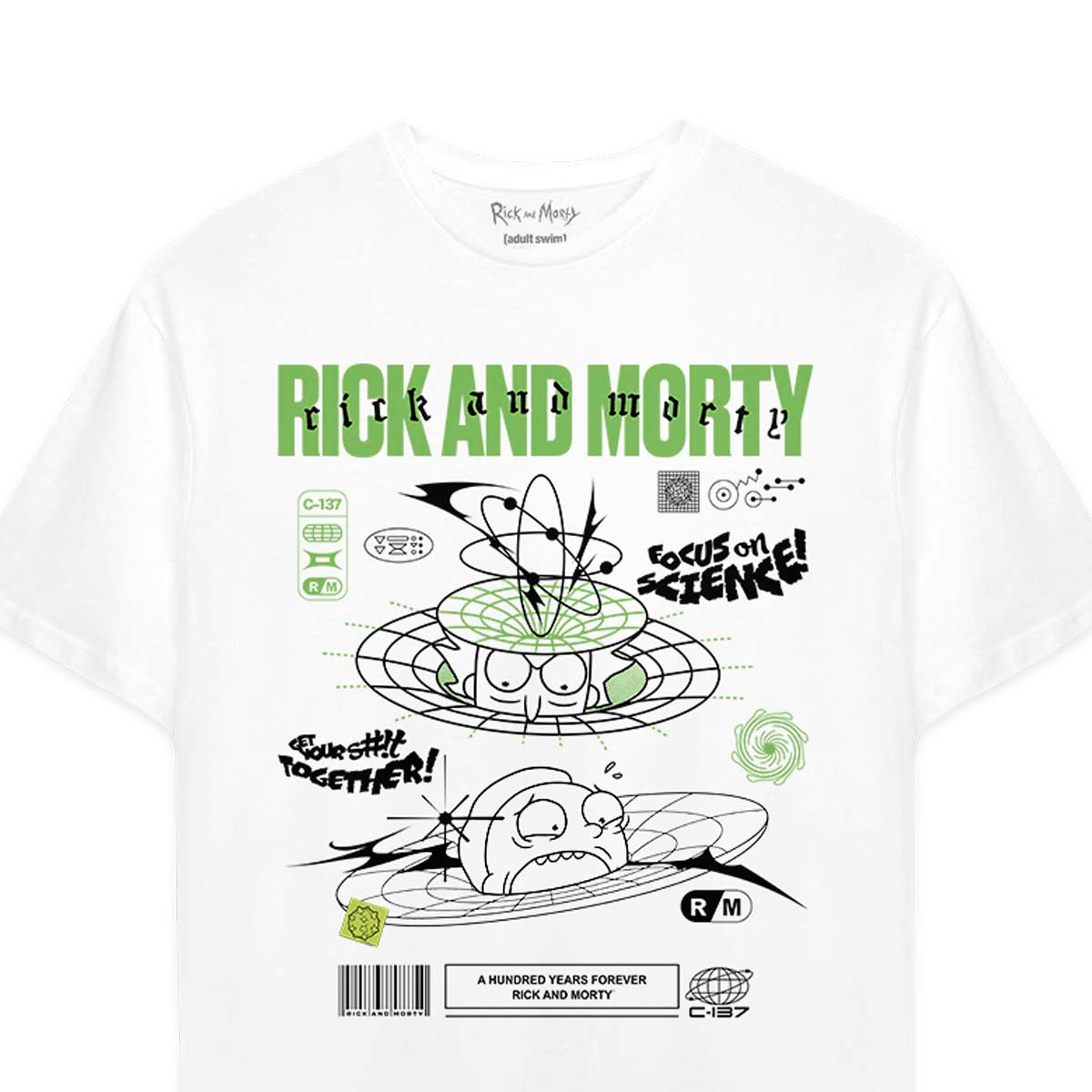 Camiseta Pepinillo Rick Playera Playera Rick And Morty Focus On