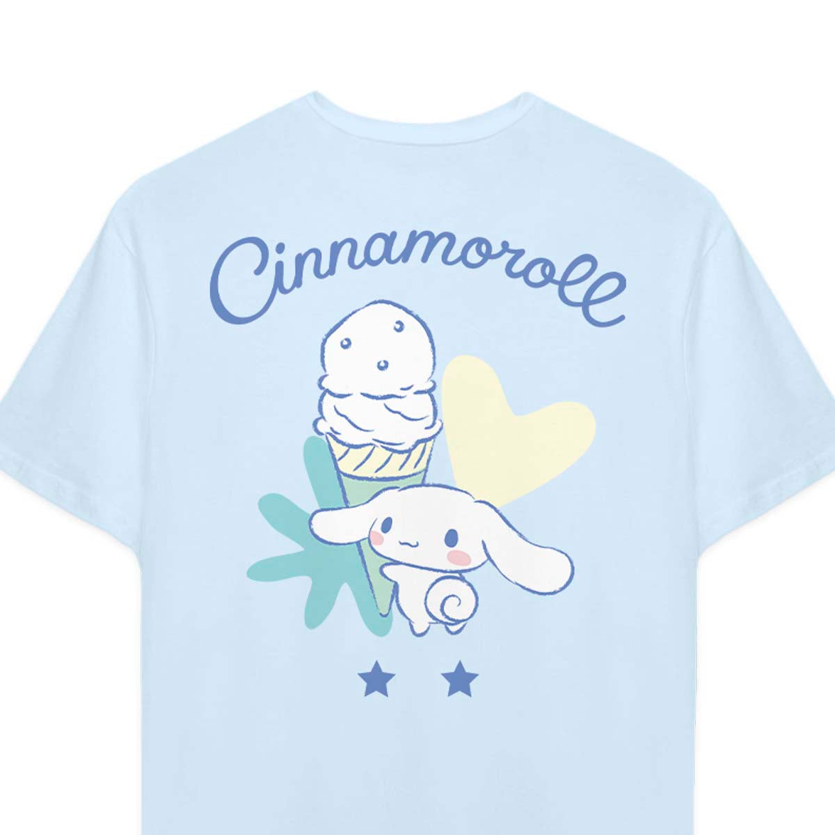 Playera Hombre Mujer Azul Cielo Cinnamoroll Ice Tea - Fan Army