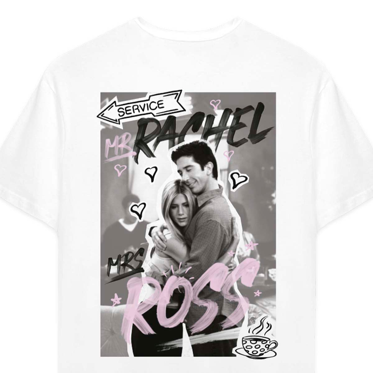 Playera Friends Rachel and Ross - Fan Army