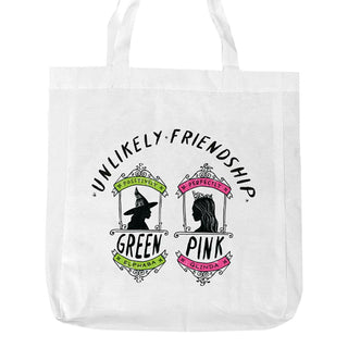 Tote Bag Wicked Green Pink