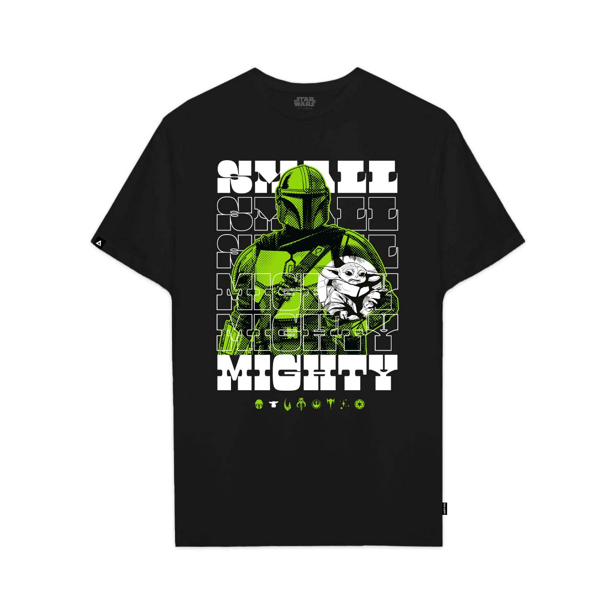 Playera The Mandalorian Unisex Small Mighty Disney - Fan Army
