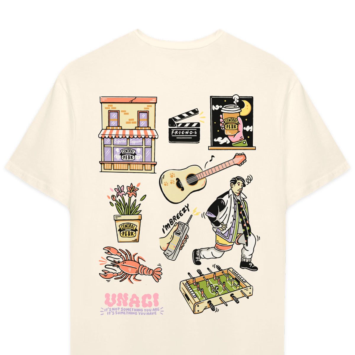 Playera para Hombre Friends Calle Grove 945 - Fan Army