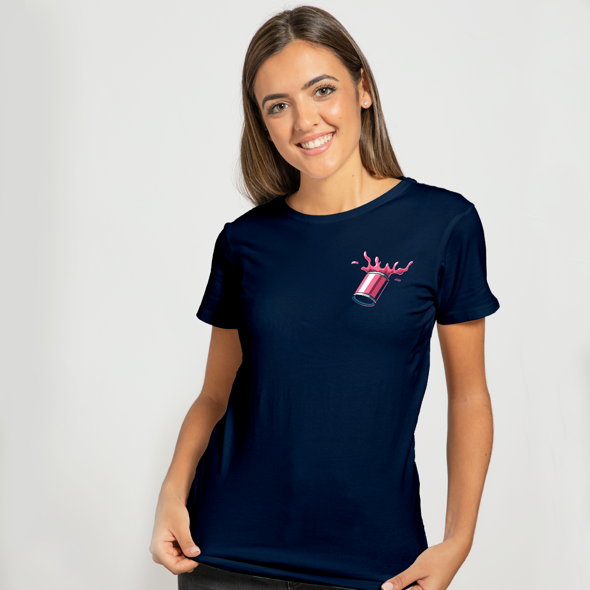 Playera Bob Esponja Hombre Mujer Azul Marino Krustypants Calamardo Art - Fan Army