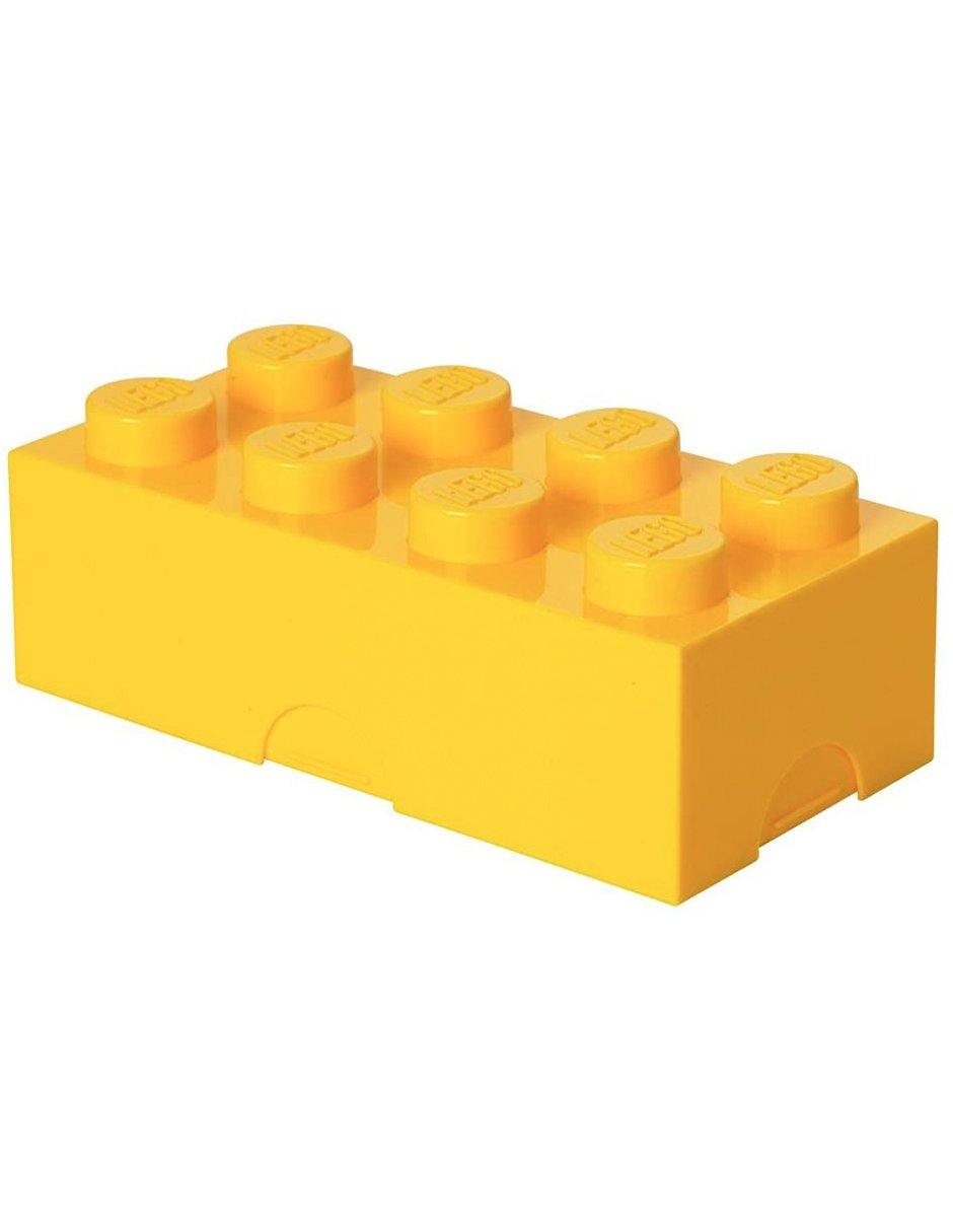 LEGO Lonchera para Alimentos Comida, Caja Armable, Pencil Box Brick 8 - Fan Army