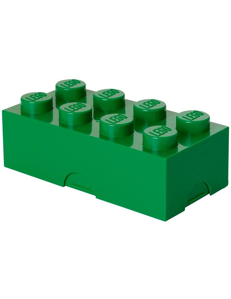 LEGO Lonchera para Alimentos Comida, Caja Armable, Pencil Box Brick 8 - Fan Army