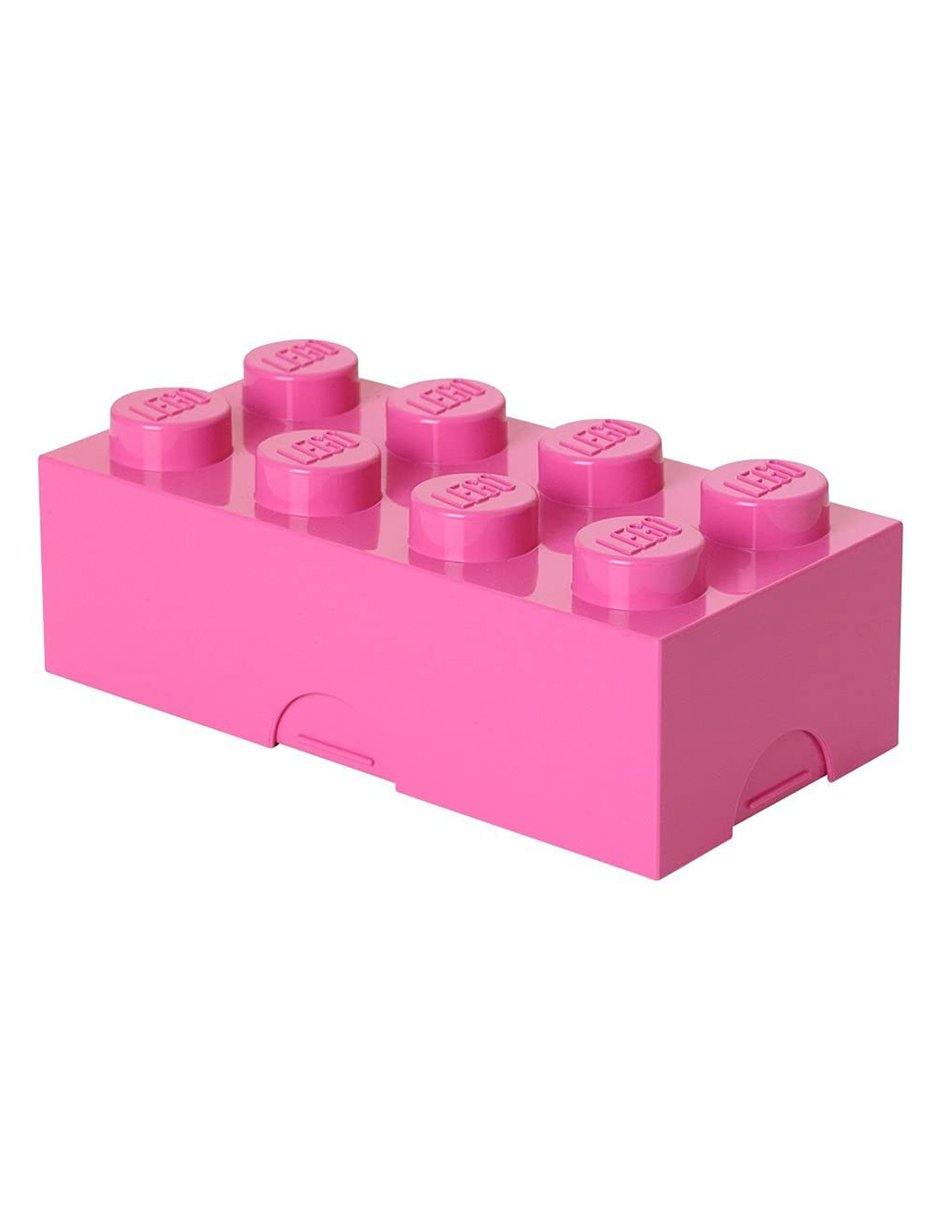 LEGO Lonchera para Alimentos Comida, Caja Armable, Pencil Box Brick 8 - Fan Army
