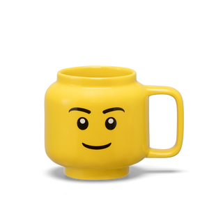 LEGO - Taza de Ceramica Mediana Original, Color Amarillo, 255mL