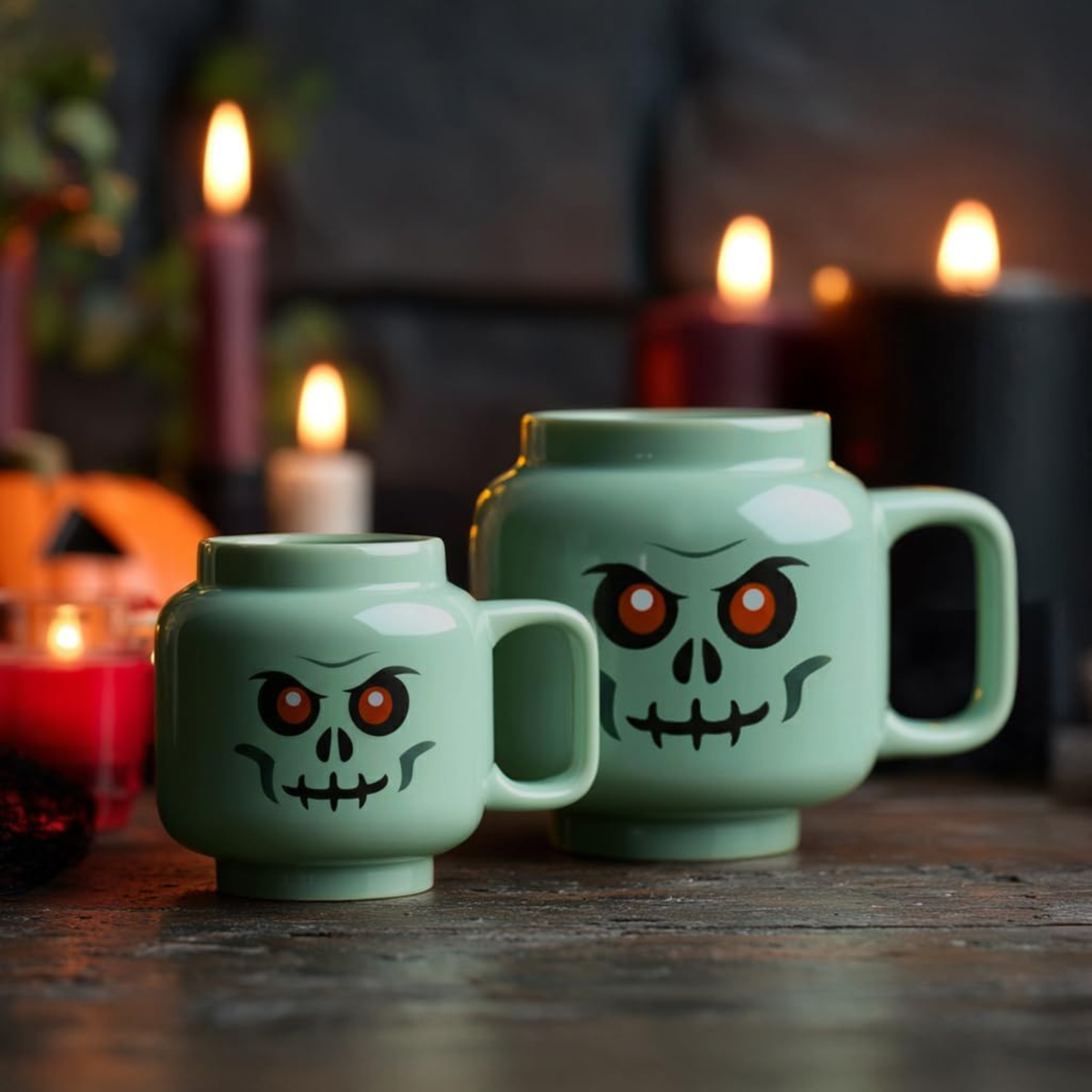 Taza LEGO Pequeña Zombie Verde 255 ml Cerámica