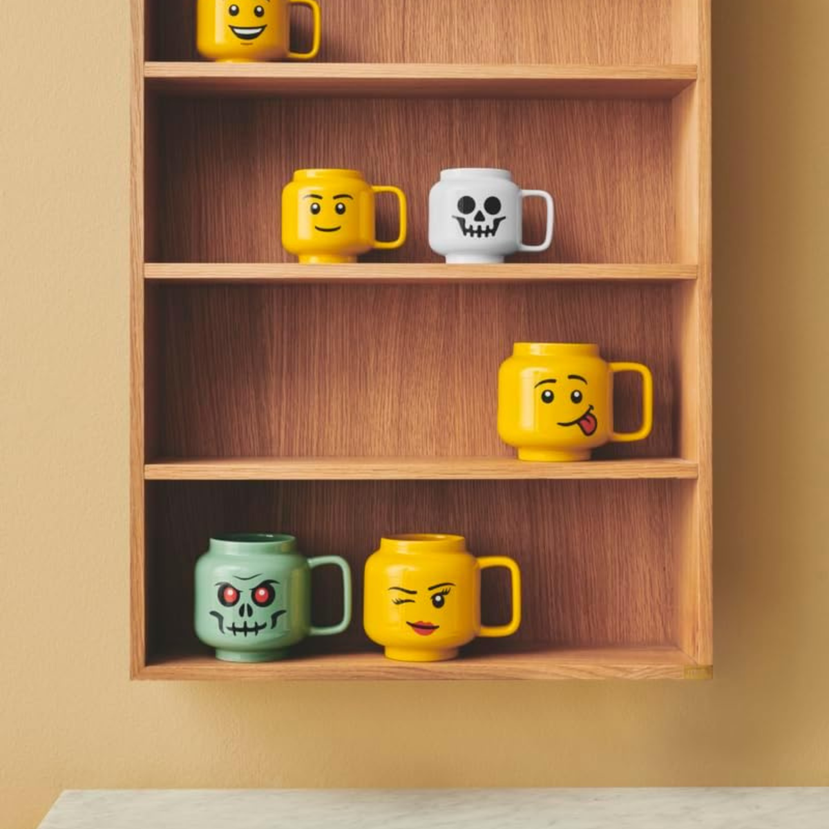 Taza LEGO Pequeña Zombie Verde 255 ml Cerámica