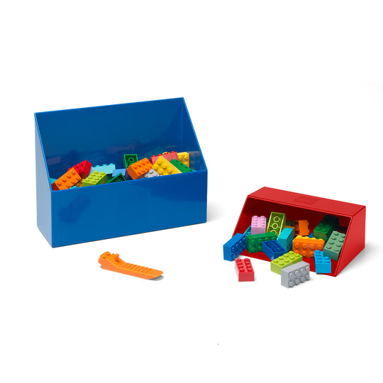 Recogedor LEGO para bloques color azul para niño