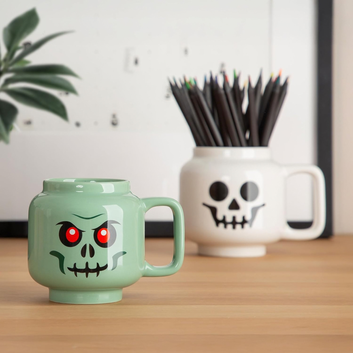 Taza LEGO Cabeza de Esqueleto 530 ml Grande