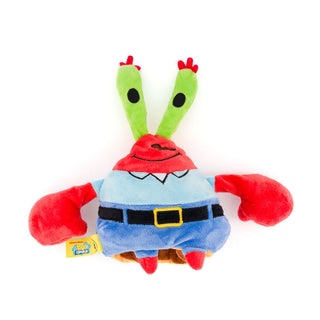 Bob Esponja Peluche Reversible Don Cangrejo y Cangreburguer Hamburguesa, Juguete de Peluche, Original y Coleccionable, Reversible