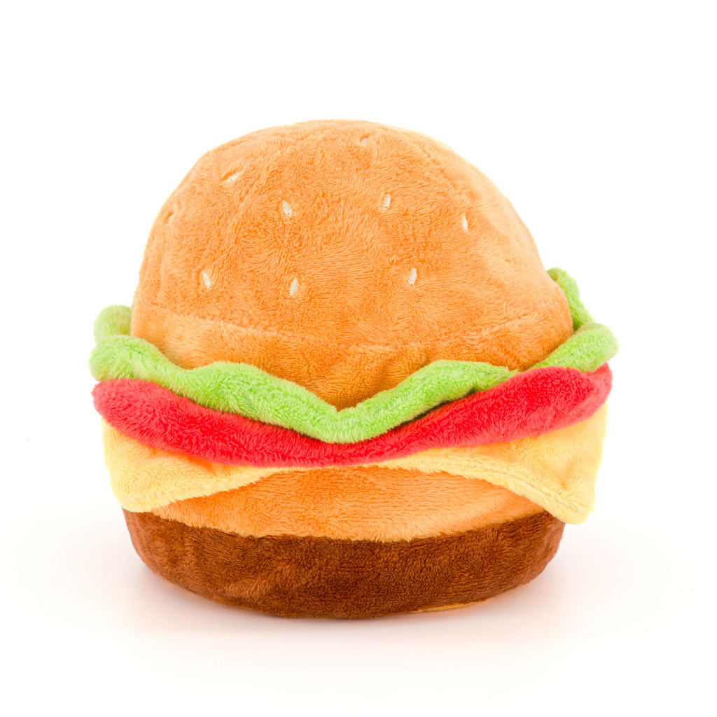 Bob Esponja Peluche Reversible Don Cangrejo y Cangreburguer Hamburguesa, Juguete de Peluche, Original y Coleccionable, Reversible - Fan Army