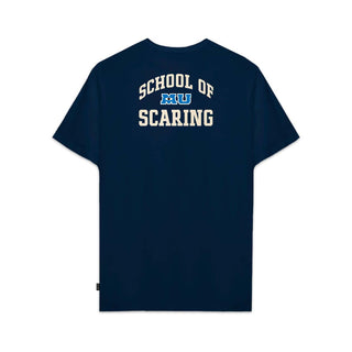 Playera Monsters University Hombre Mujer Azul Marino Disney Pixar Original School of Scaring