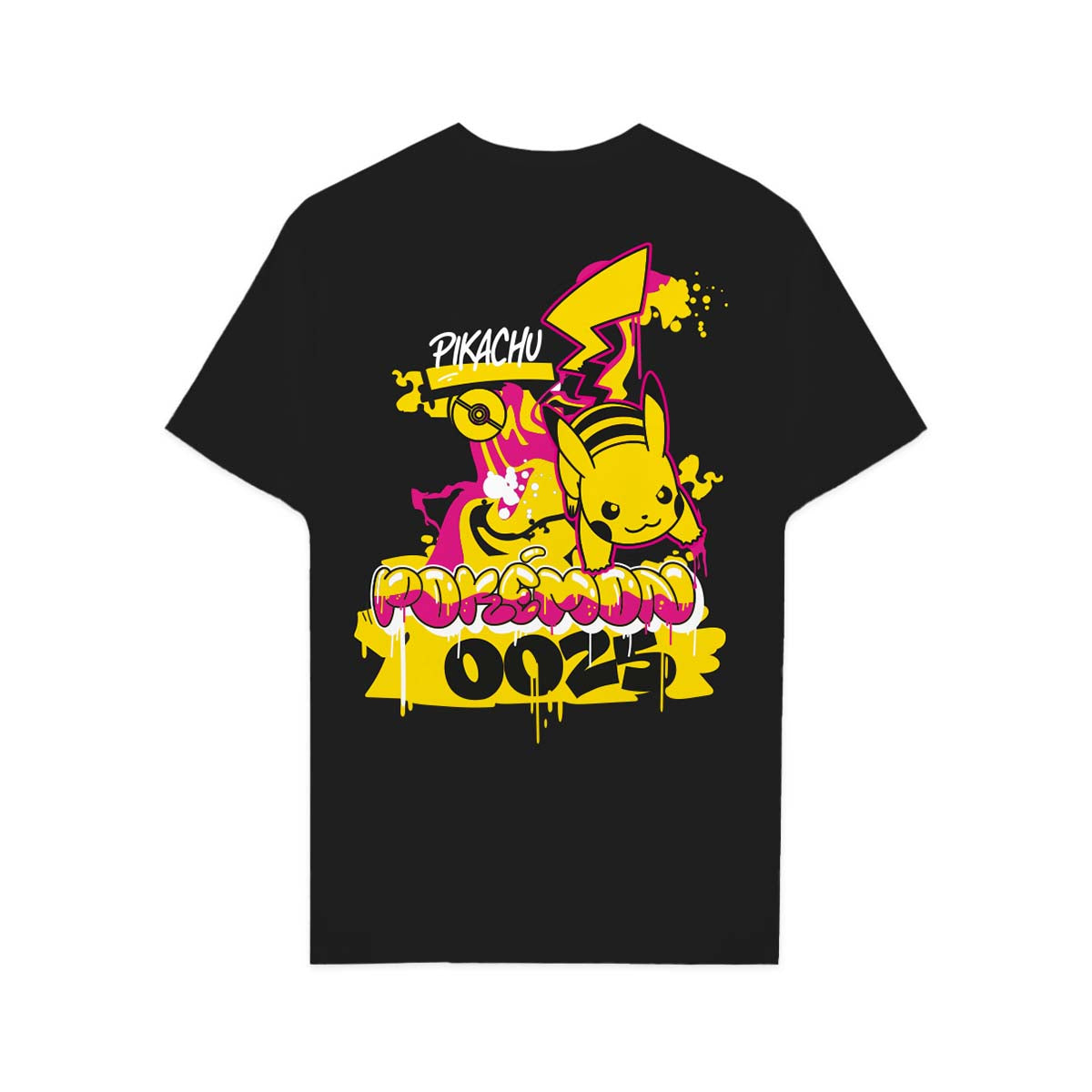 Playera Pokémon Pikachu Graffiti - Fan Army