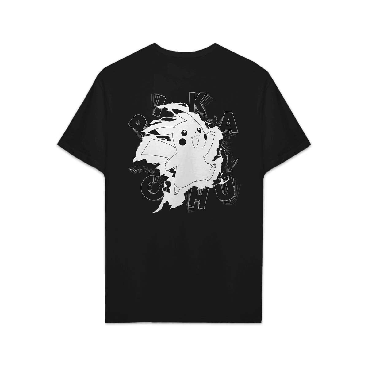 Playera Pokémon Pikachu B&W - Fan Army