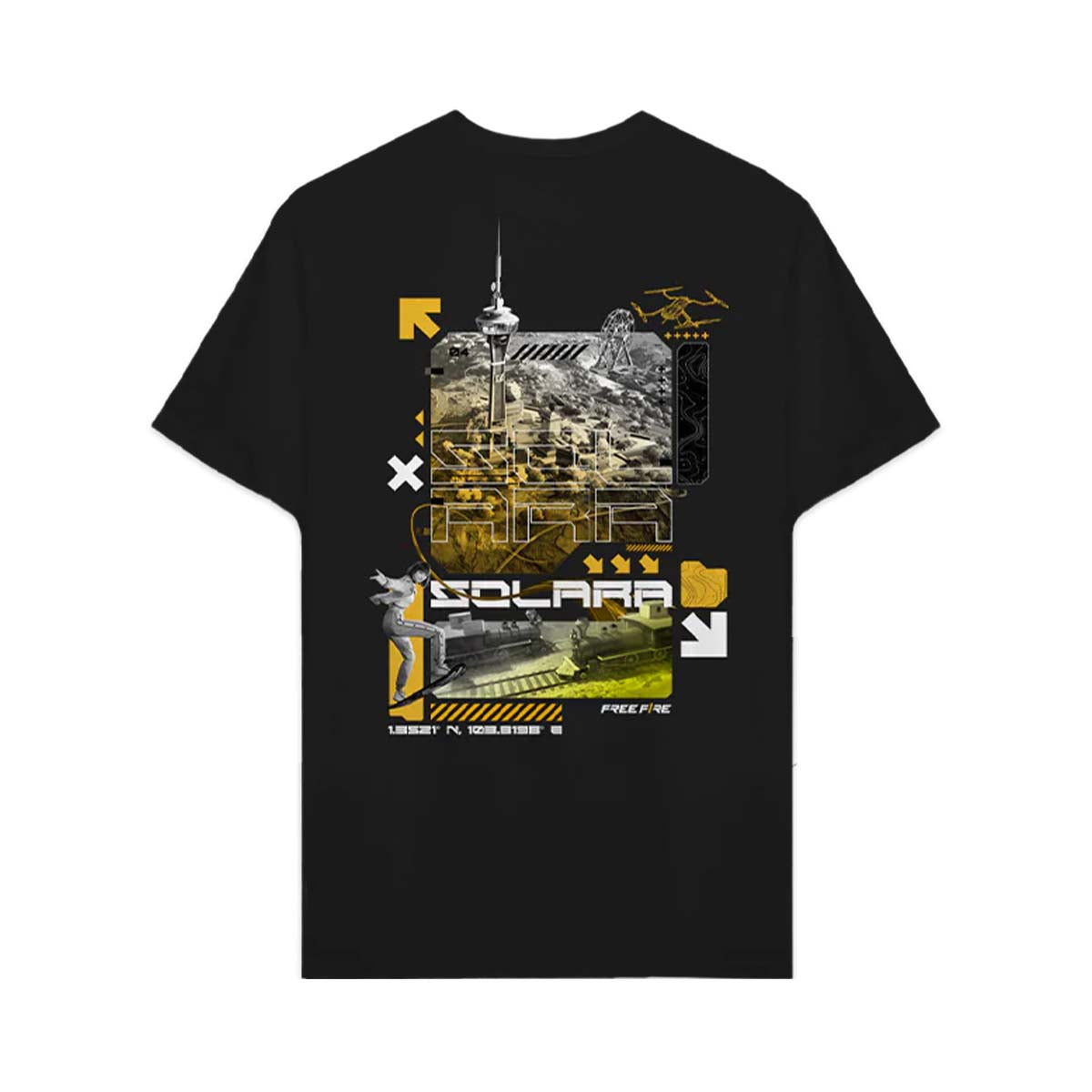 Playera Free Fire Edición Especial Solara - Fan Army