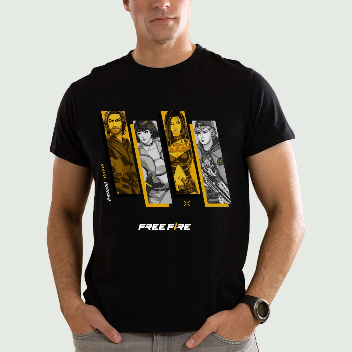 Playera Free Fire All Squad – Fan Army