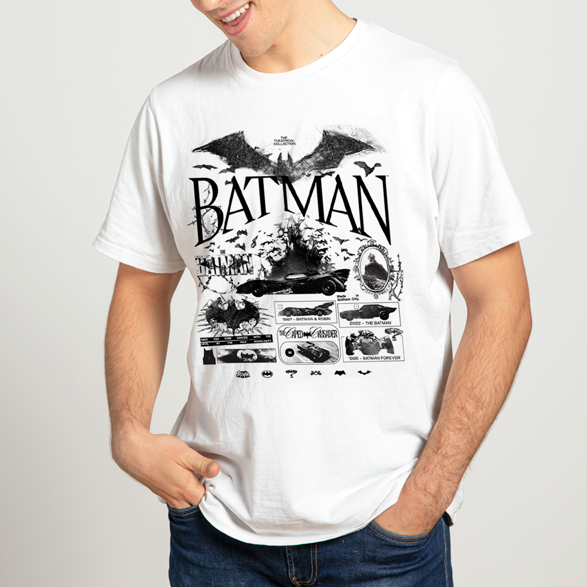 Playera para Hombre Batman Theatrical - Fan Army