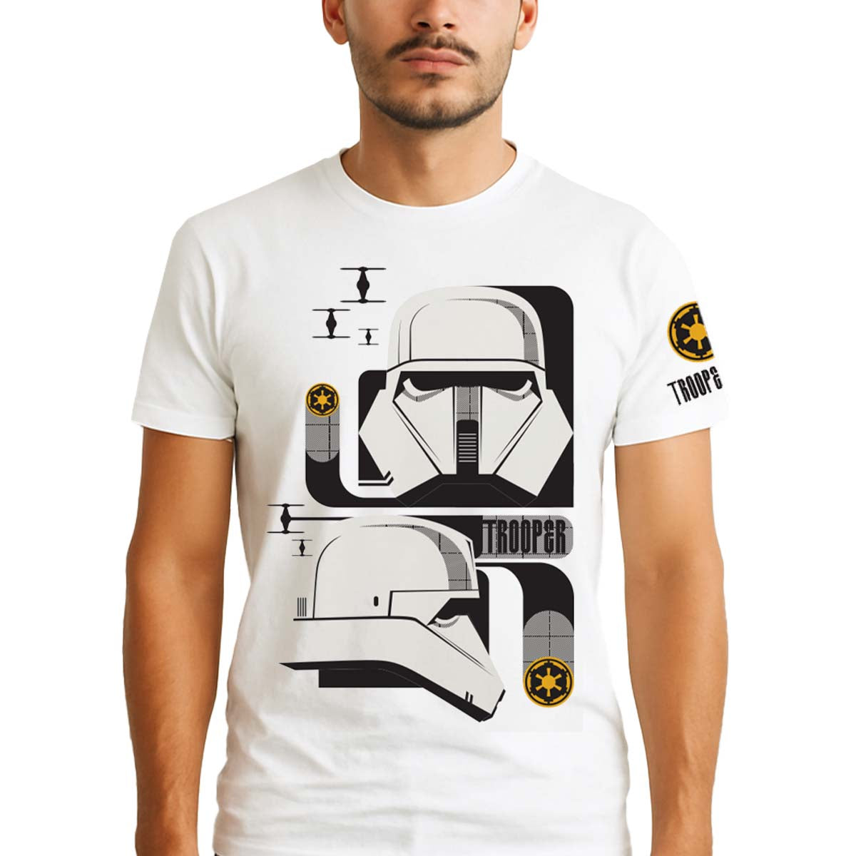Playera Trooper Unisex de Star Wars Andor Original Algodón - Fan Army