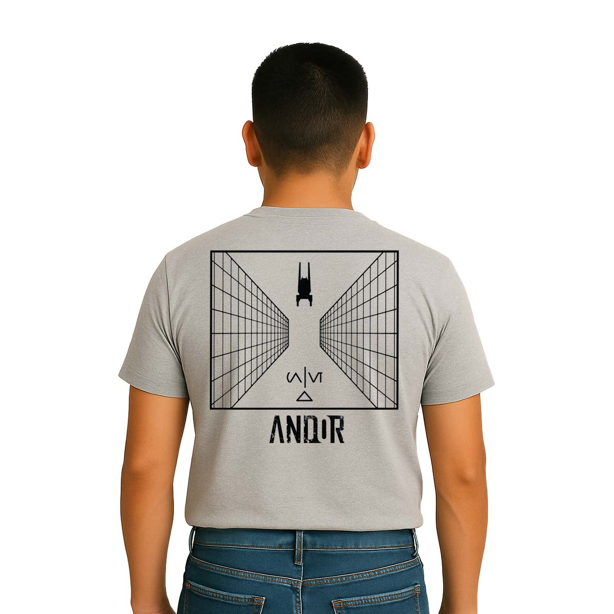 Playera Rebel Unisex de Star Wars Andor Original Algodón - Fan Army