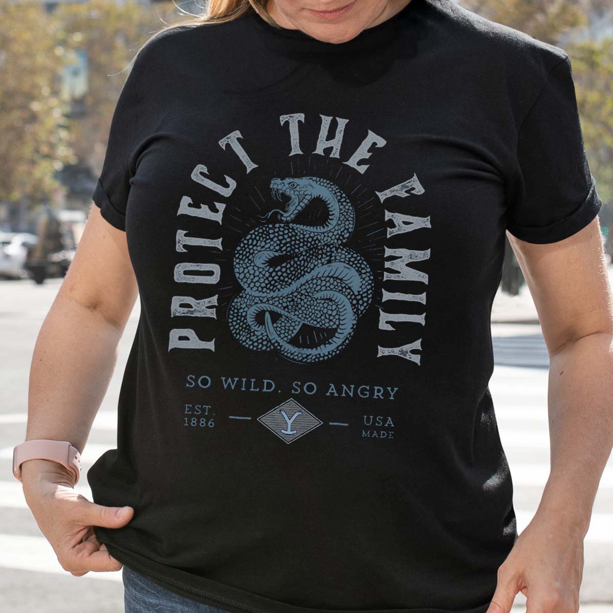 Playera Yellowstone – Protect the Family | Diseño Original - Fan Army
